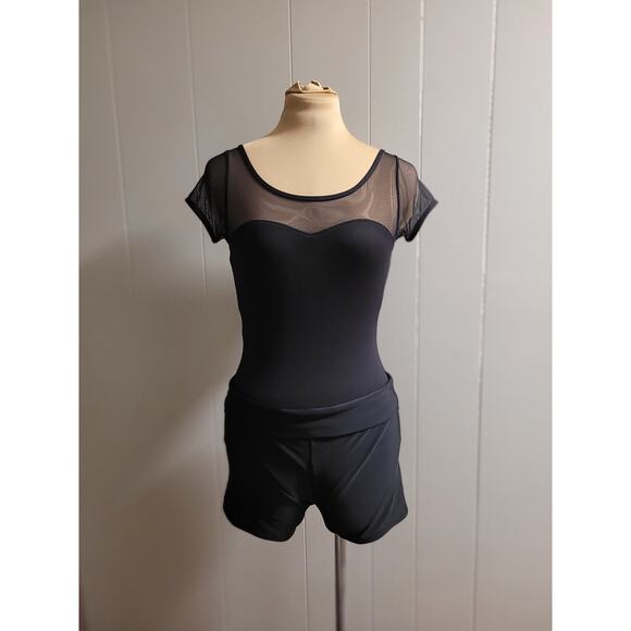 Kona Sol Black Dance Swim Shorts Women's Medium - Picture 1 of 7